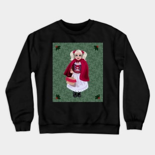 Little Red Riding Hood Illustration Crewneck Sweatshirt